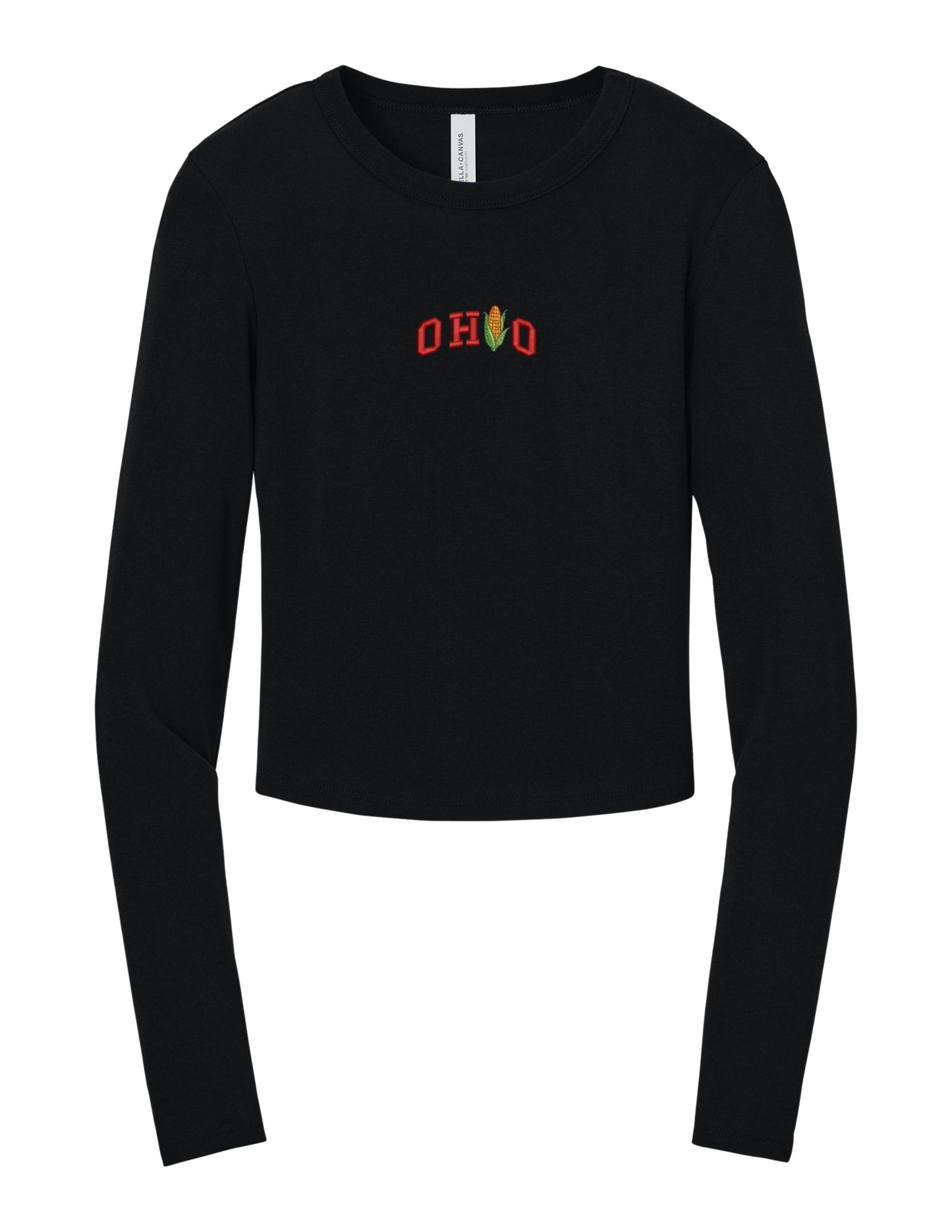 Ohio Corn Long Sleeve Fitted Shirt