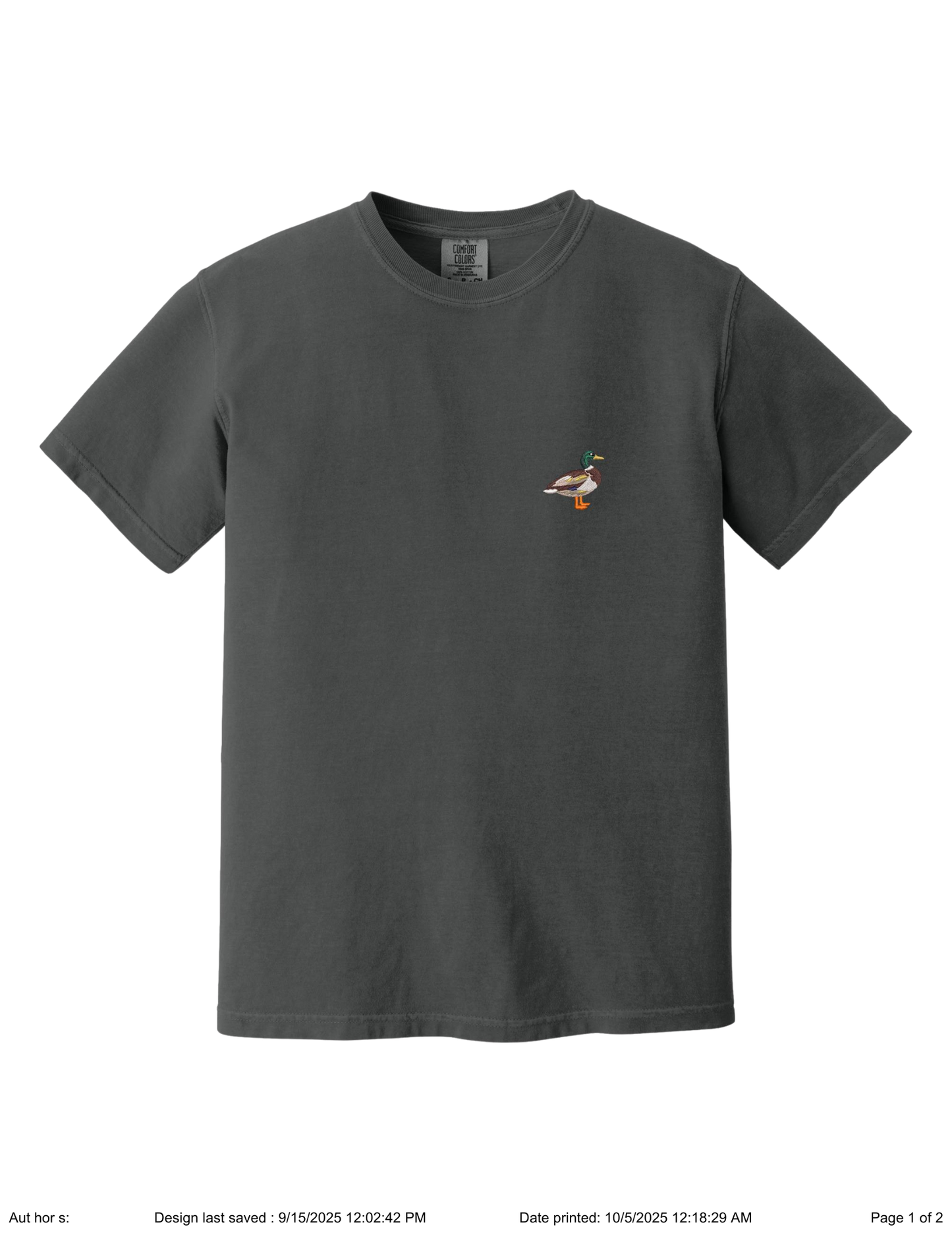 Mallard Duck T Shirt
