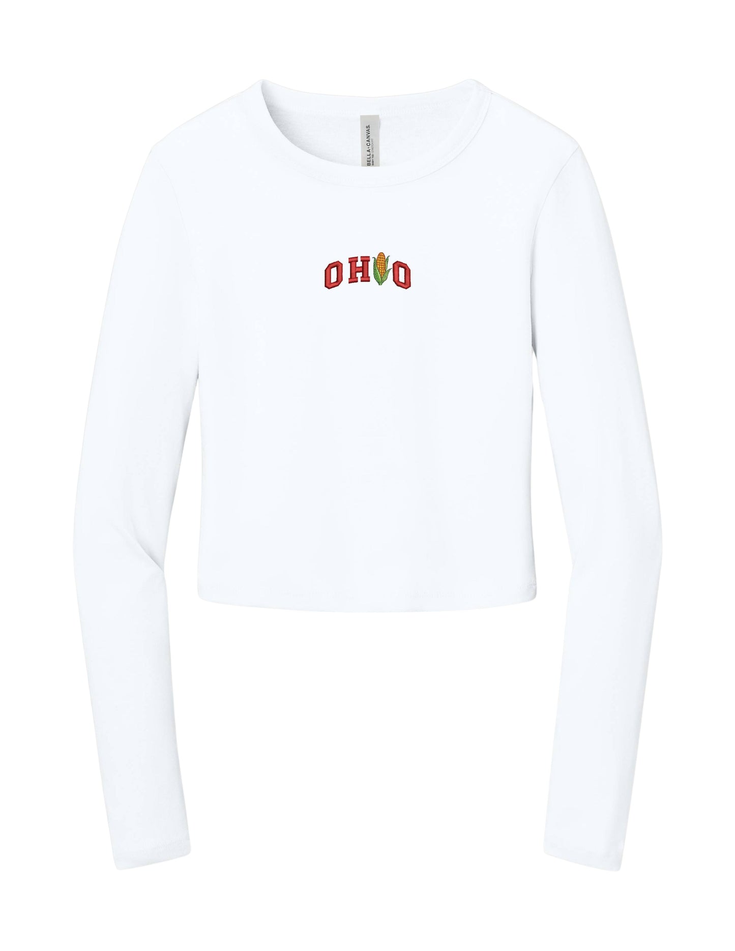 Ohio Corn Long Sleeve Fitted Shirt