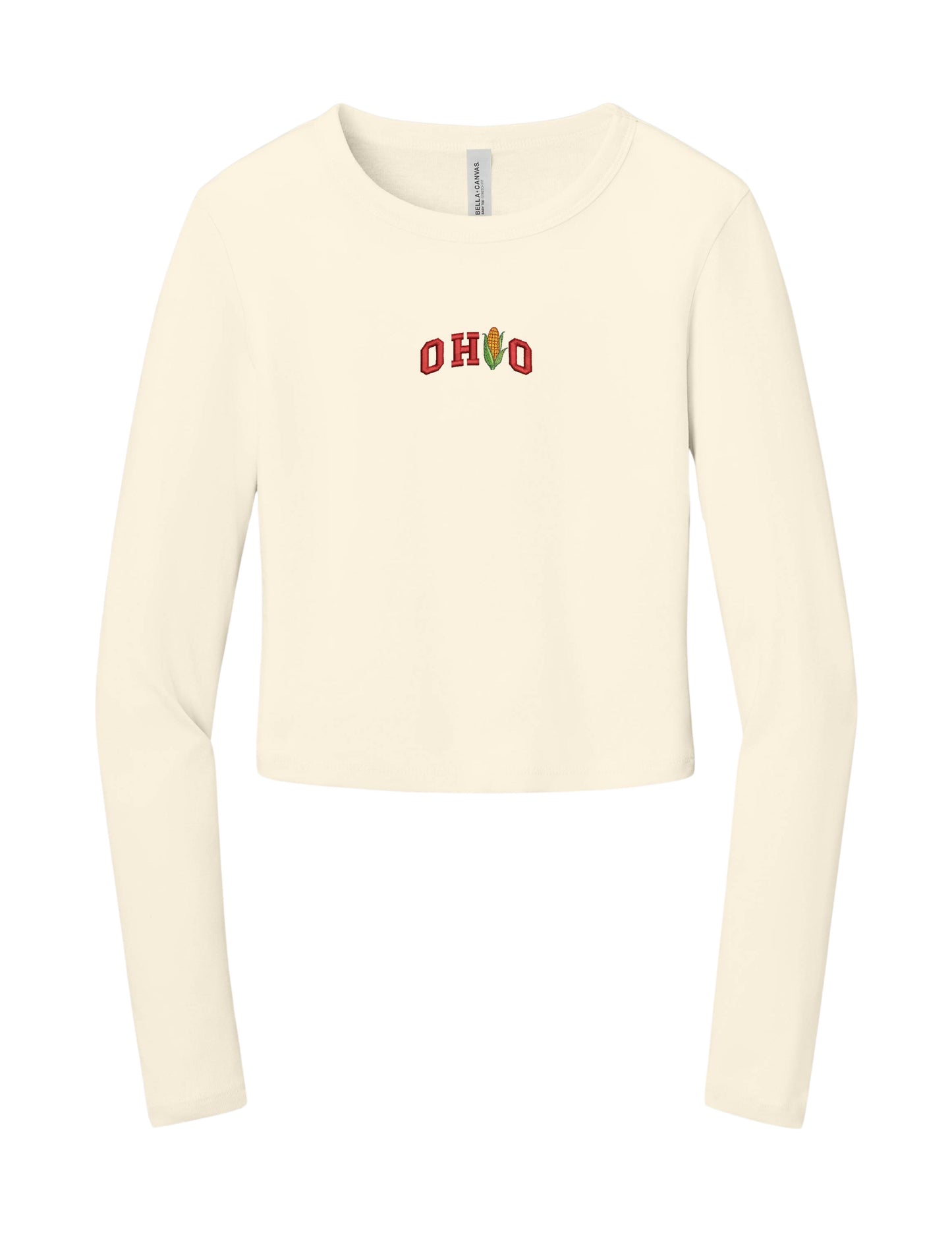 Ohio Corn Long Sleeve Fitted Shirt