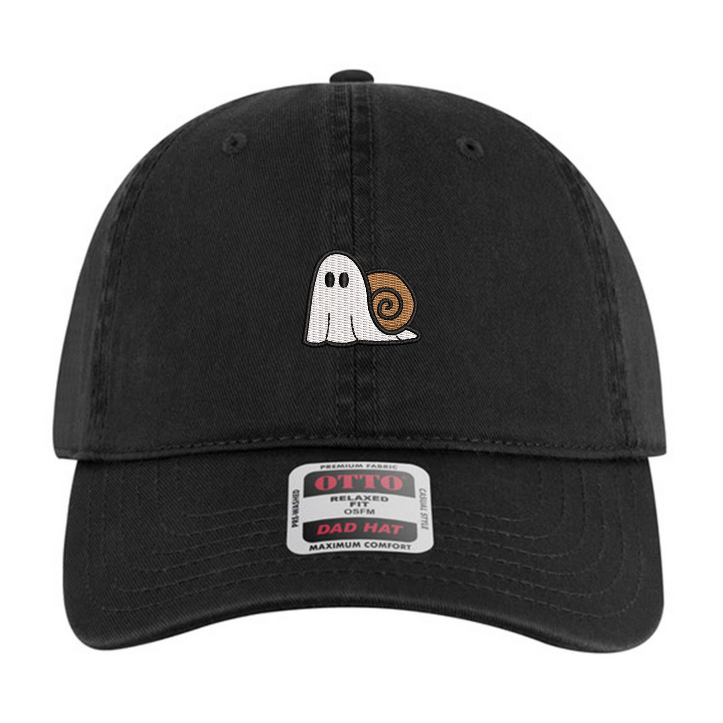 Snail Ghost Dad Hat