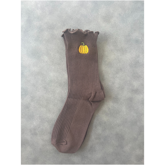 Pumpkin Socks