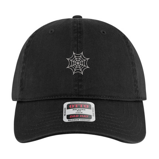 Spiderweb Dad Hat