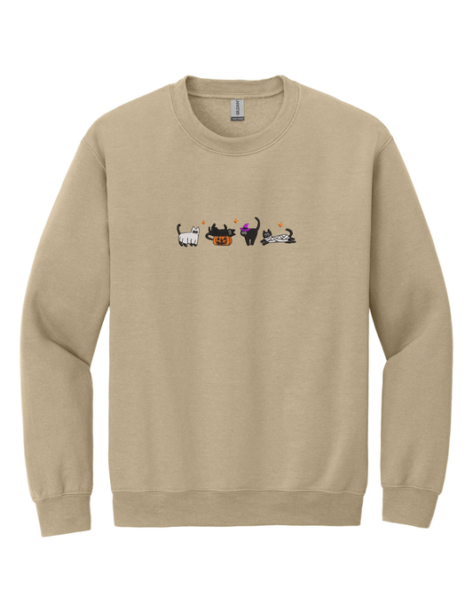 Halloween Cats Crewneck