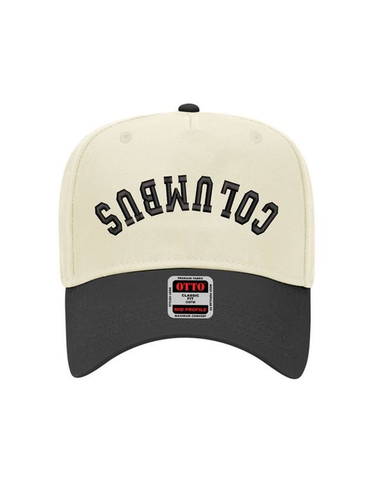Upside Down Columbus Trucker Hat