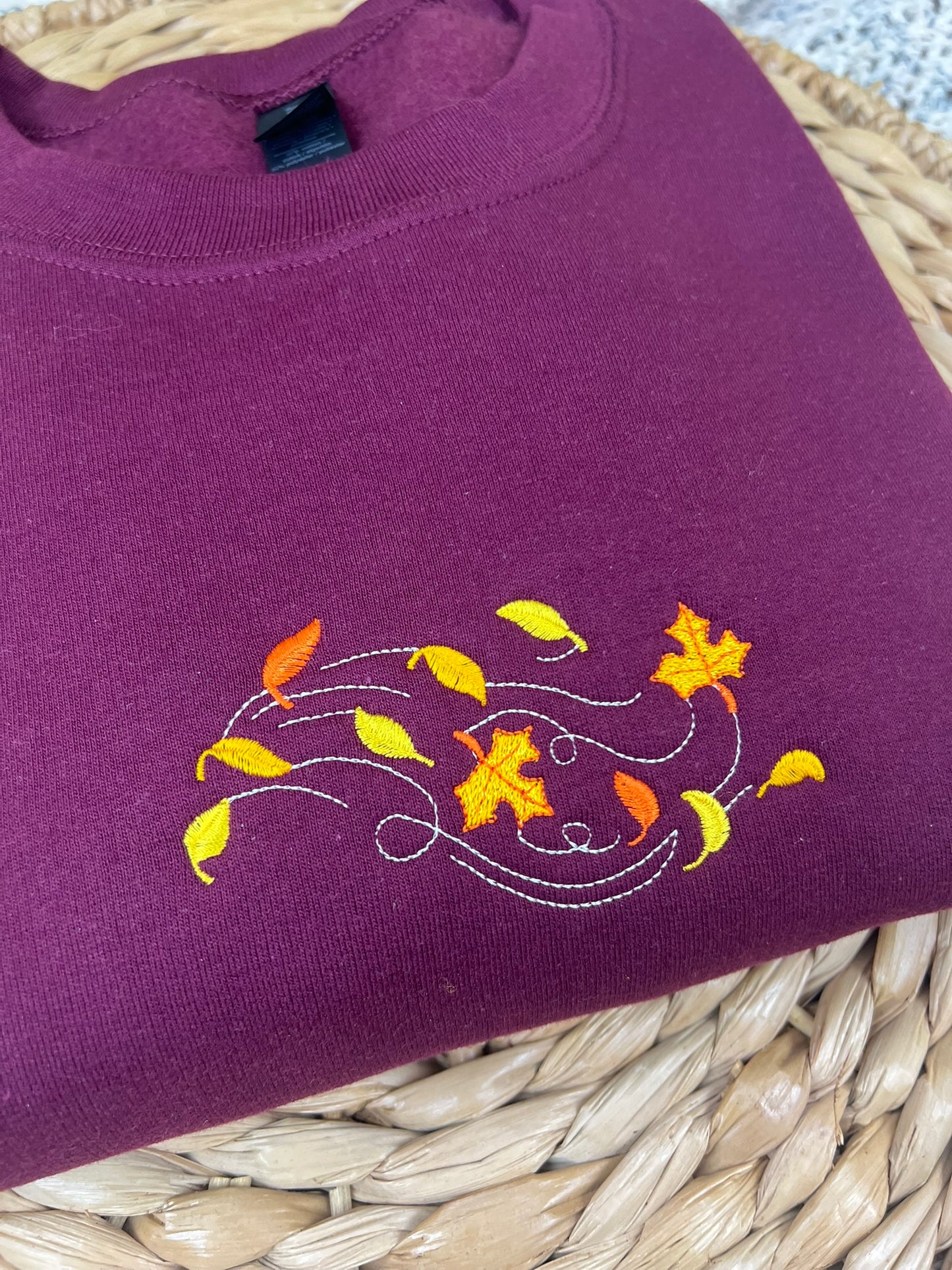 Fall Leaves Sweater