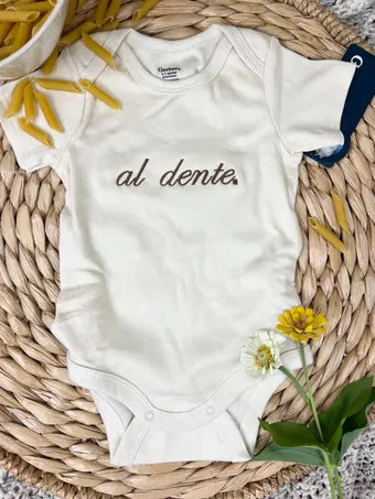 Al Dente Baby Onesie